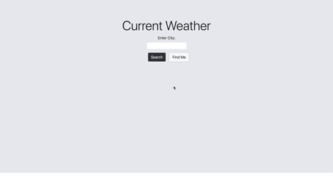 Weather Forecast app screenshot